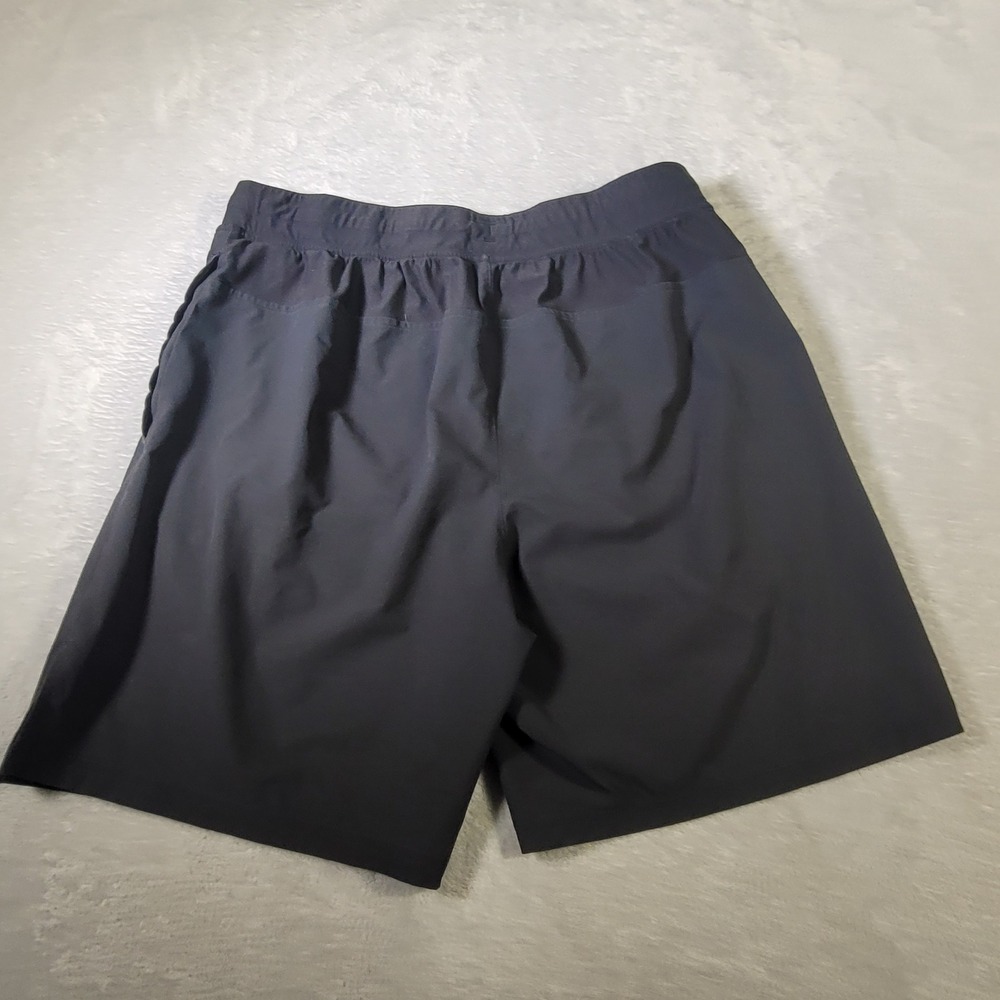 Under Armour Project Rock Training Shorts Mens XL Black Excellent HeatGear 8in - Picture 12 of 12